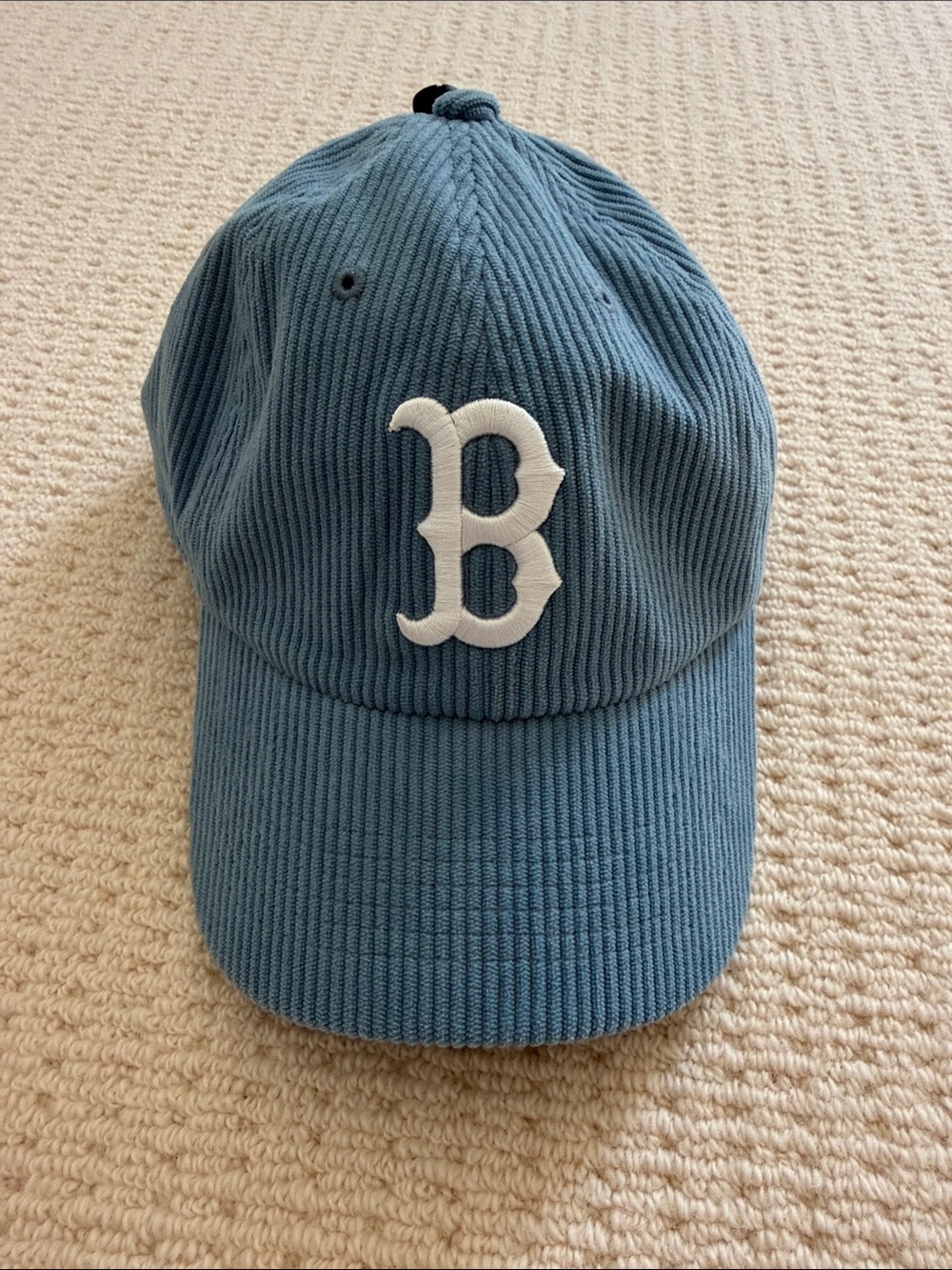 NWT Boston Red Sox Blue Corduroy Hat